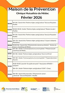 Lire la suite : Les actions de prévention en février dans le Médoc