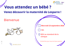 Lire la suite : Futurs parents : visitez la maternité du Médoc