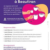 Lire la suite : Reprise du café rencontre des aidantes et aidants à Beautiran