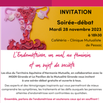Lire la suite : Agenda : Une soirée débat sur l'endométriose à Pessac le 28 novembre